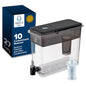 Brita XL 27 Cup Water Filter Pitcher, 1 Brita Plus Filter, Ultramax, Black