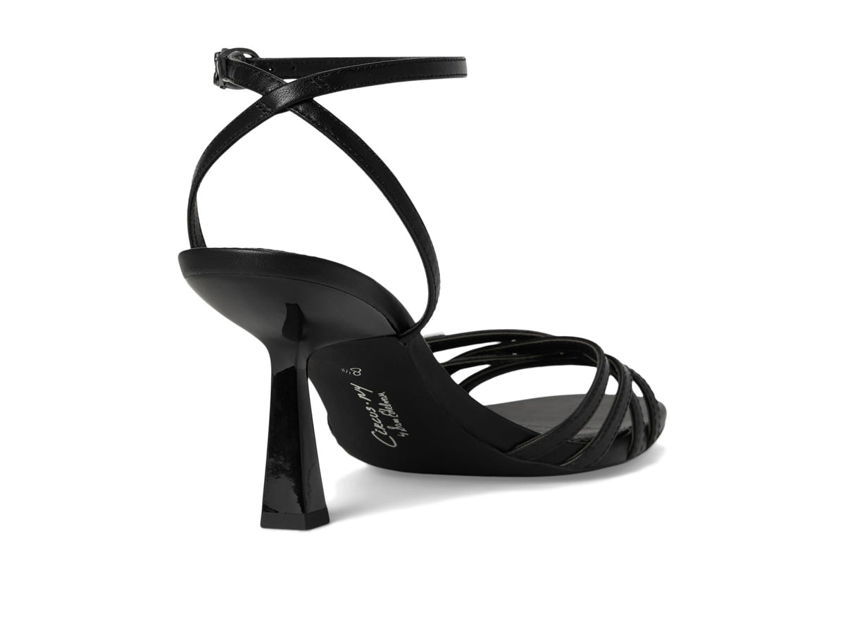 Circus NY by Sam Edelman Women's Kenzie HeeledSandal, Black Leather, 9Circus NY by Sam Edelman Women's Kenzie Heeled Sandal, Black Leather, 9 l
