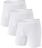 DAVID ARCHY Men's Underwear Modal Boxer Briefs Trunks Multi-Pack | Dual Pouch with Fly, Ultra Soft Second Skin Feel, Breathable Stretch Spandex, Anti Chafing, Daily Lounging Work Travel