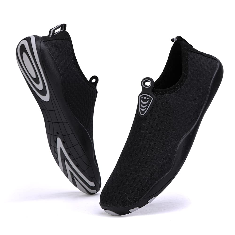 Vsufim Quick-Dry Water Sports Barefoot Shoes Aqua Socks for Swim Beach Pool Surf Yoga for Women Men (6 Women/5 Men)Vsufim Quick-Dry Water Sports Barefoot Shoes Aqua Socks for Swim Beach Pool Surf Yoga f…