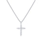 PAVOI 14K Gold Plated Cubic Zirconia Cross Necklace for Women | Cross Faith Pendant Necklaces