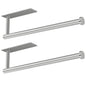 Paper Towel Holder - Self-Adhesive or Drilling, Wall Mounted Paper Towel Rack for Kitchen