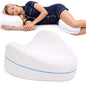 Contour Legacy Cool Leg & Knee Foam Support Pillow for Side Sleepers Soothing Relief for Back, Hips, Knees, Joints, Nerves & Muscles