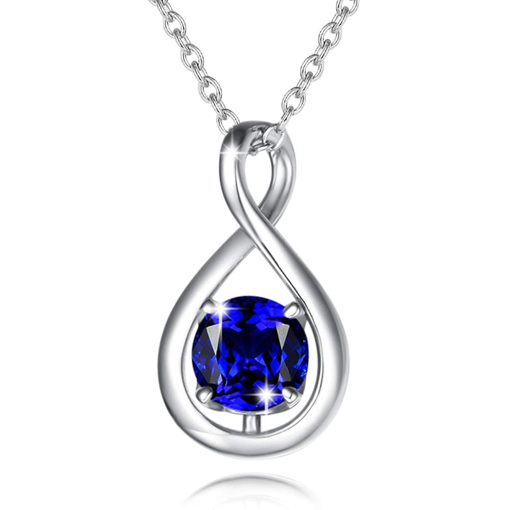 Dainty Gold Necklace for Women, 18K Real Gold Plated Necklace, White Gold Cross Silver Necklace, Cubic Zirconia Necklace, Birthday Gifts for Women Jewelry