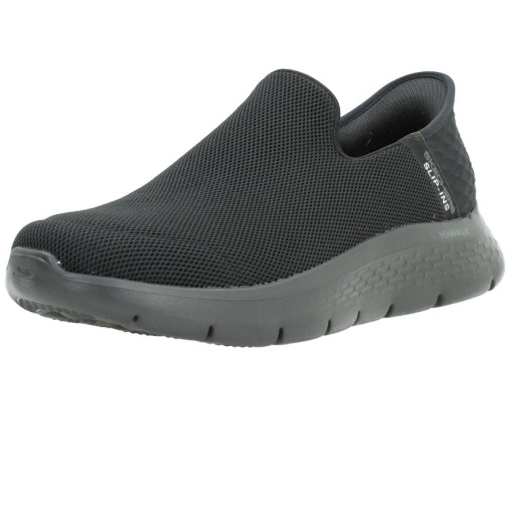 Skechers Men's Go Walk Flex No Hands Hands Free Slip-Ins Sneaker, Black, 10Skechers Men's Go Walk Flex No Hands Hands Free Slip-Ins Sneaker, Black, 10