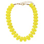 We We Chunky Colorful Beaded Necklace for Women Large Boho Statement Bead Chokers Necklaces Turquoise Blue Big Beads Jewelry Neck Summer Beach