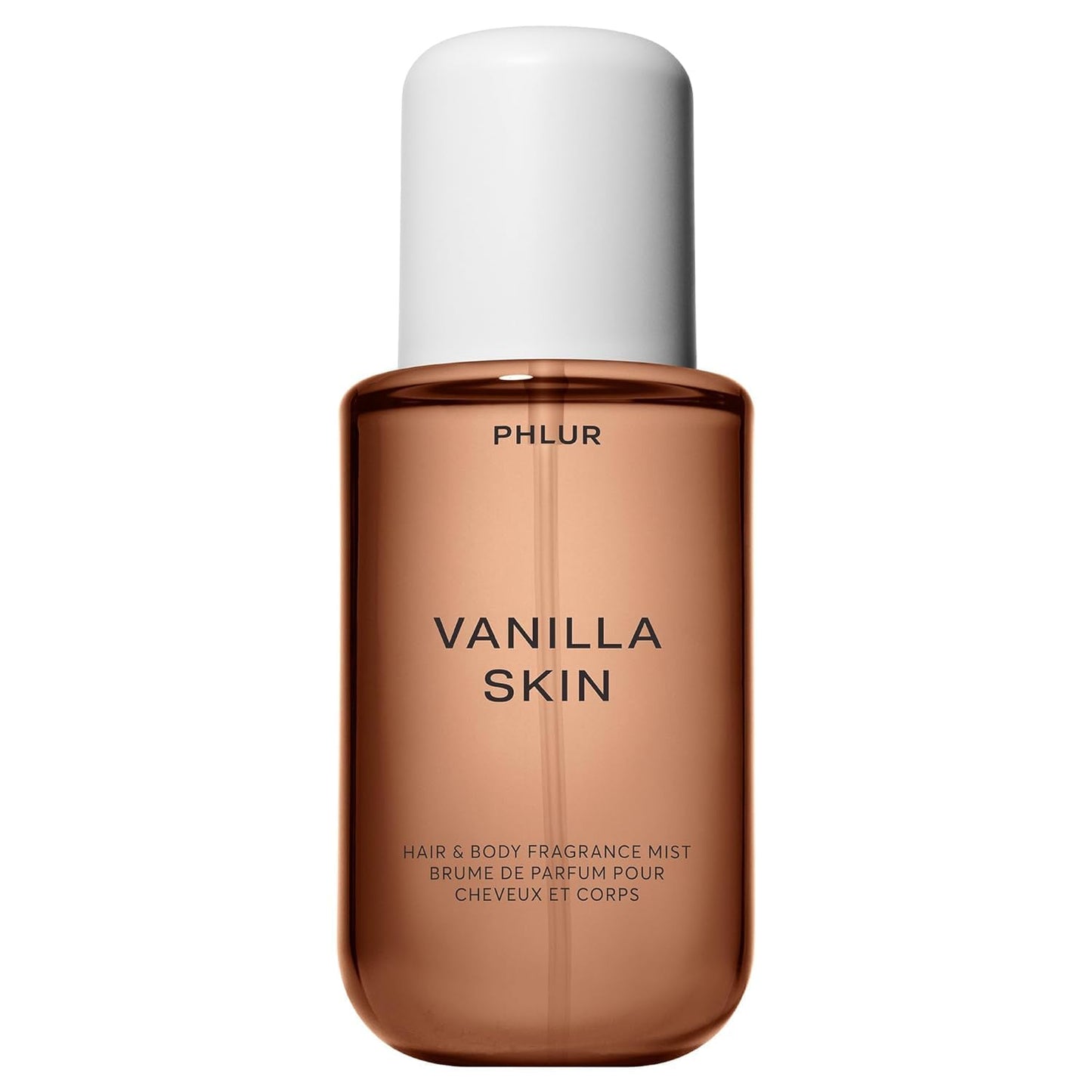 PHLUR Vanilla Skin Body Mist, 8 Fl Oz - Hair and Body Perfume for Women | Vanilla Perfume Body Spray with Pink Pepper, Cashmere Wood & Sandalwood Fragrance