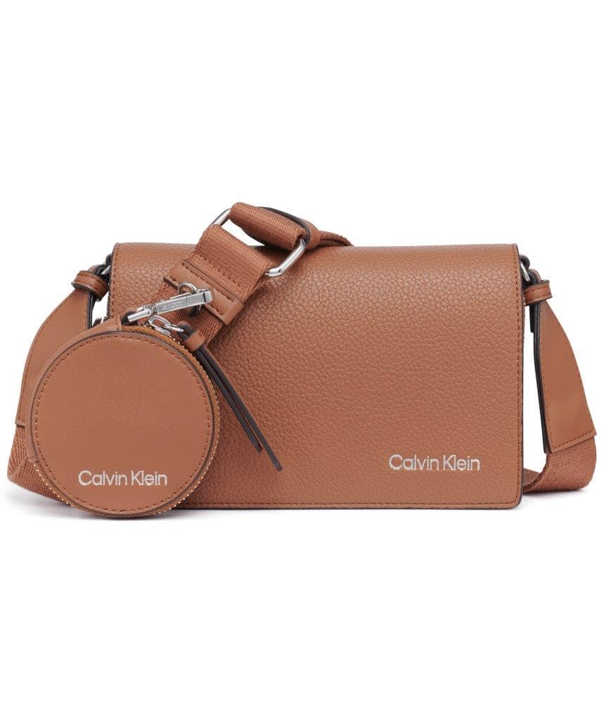 Calvin Klein Women's Millie Triple Compartment Camera Bag Crossbody