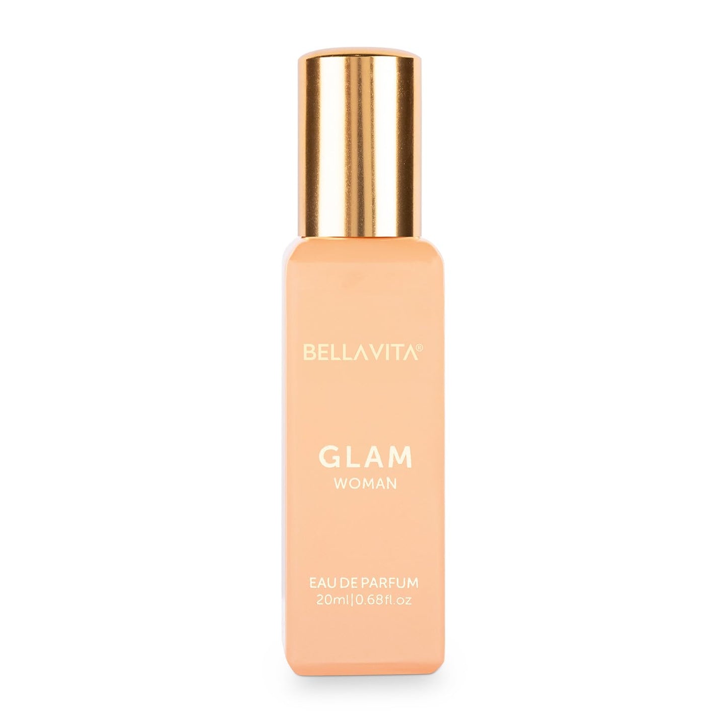 Bellavita Luxury Glam Eau de Parfum | 100 ml (3.4 fl.oz.) | Perfume for Women | White Floral, African Orange, Jasmine, and Patchouli Notes | Long Lasting Fragrance | Mother's Day present | for women