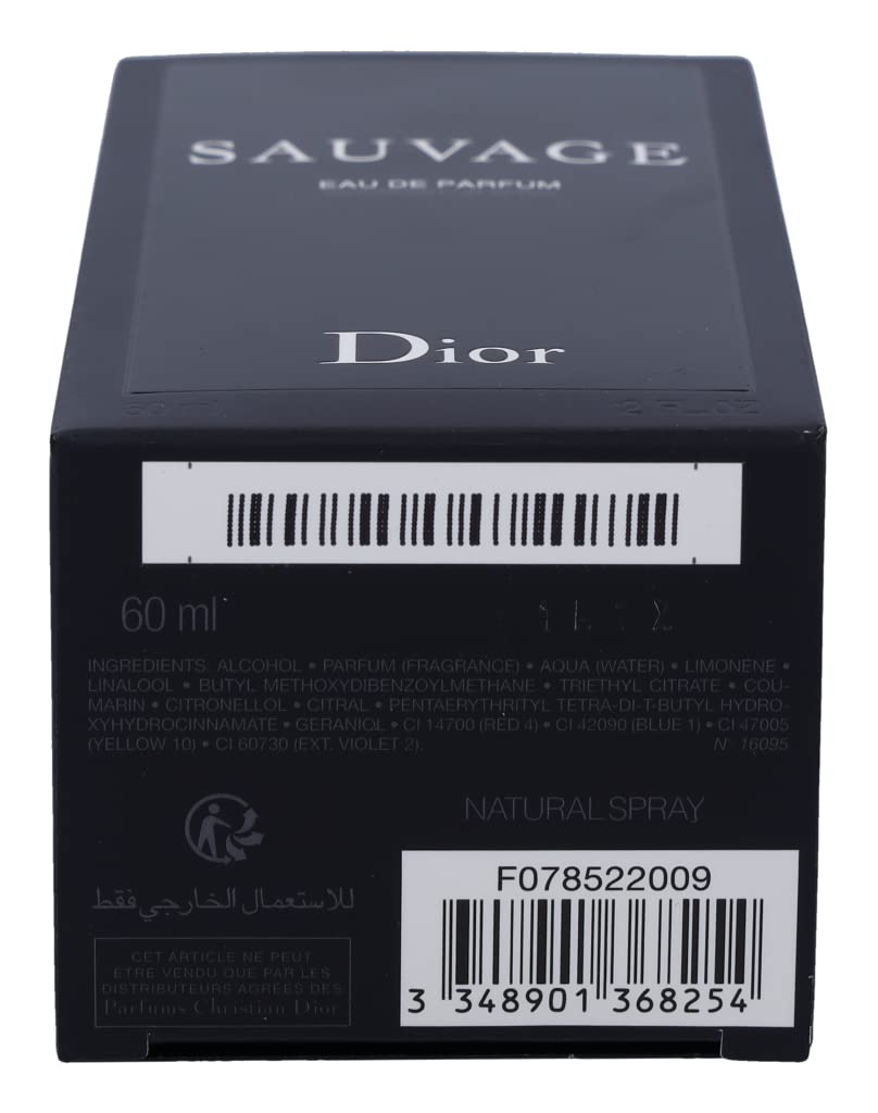 Dior Eau de Toilette for Men, 2 Ounce 60 ml