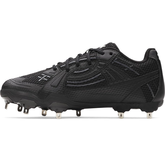 Under Armour Women's Glyde Sola Pro MT Softbal r l Cleats, (014) Halo Gray/White/Halo Gray, 9, USUnder Armour Women's Glyde Sola Pro MT Softball Cleats, (014) Halo Gray/White/Hal…