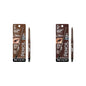 Revlon ColorStay Pencil Waterproof Eyeliner, Smudge-Proof, Eye Makeup with Built-In Sharpener, Long-Lasting, Matte Finish, 201 Black, 2 pack