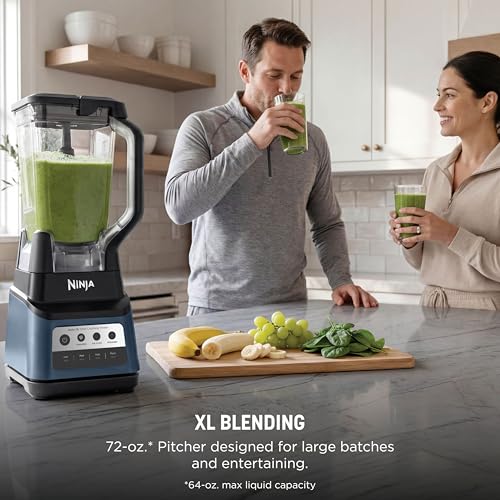 Ninja Professional Plus Blender with Auto-iQ | Smoothie and Ice Cream Maker, Frozen Drink Mixer, Margarita Machine | Total Crushing Pitcher