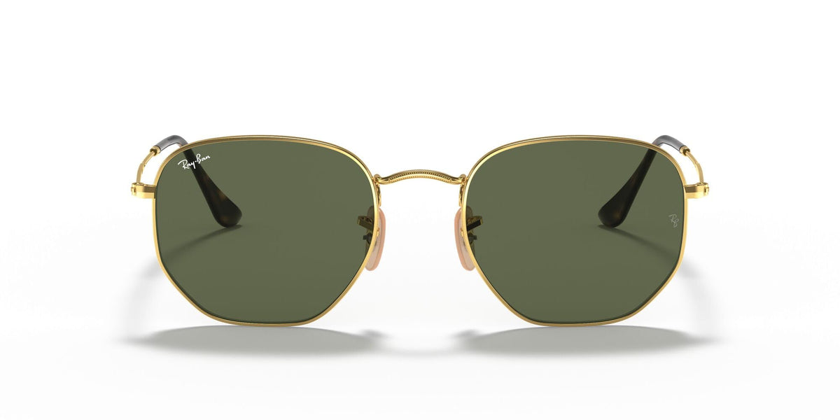 Ray-Ban Unisex RB3548N Hexagonal Flat Lens Hexagonal Sunglasses, Gold/G-15 Green, 54 mmRay-Ban Unisex RB3548N Hexagonal Flat Lens Hexagonal Sunglasses, Gold/G-15 Green, 54…