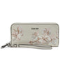Calvin Klein Women's Key Item Saffiano Continental Zip Around Wallet With Wristlet Strap