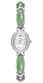 LOREO Elegant Women’s Gold Bracelet Watch Vintage Oval Dial, Waterproof Quartz Movement, Small Face Dress Watch for Ladies