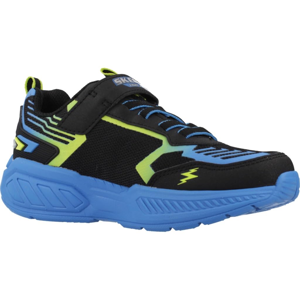 Skechers Boys' Light Storm 3, Silver/Black, 11 Little KidSkechers Boys' Light Storm 3, Silver/Black, 11 Little Kid