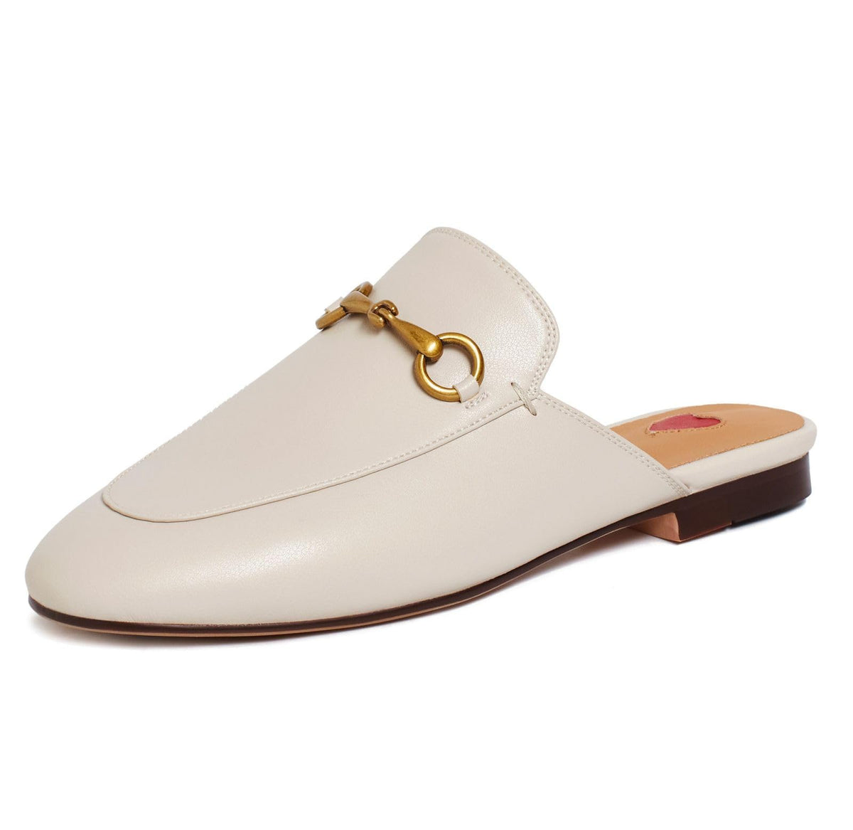 Vertundy Women's Mules Loafers Low Heel Flats Leather Slip On Backless Sandals for Girls Lady Work SlidesVertundy Women's Mules Loafers Low Heel Flats Leather Slip On Backless Sandals for Gi… 7.5