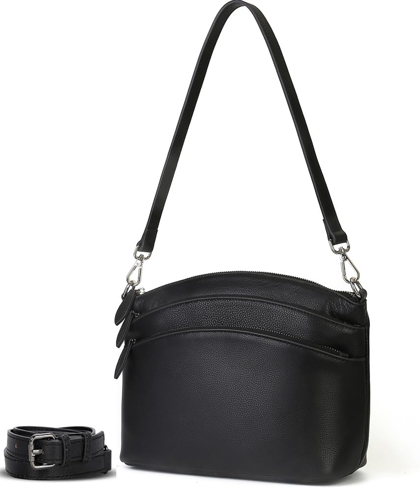 Genuine Leather Purses for Women Vintage Crossbody Bags for Women Hand Bags Women's Shoulder Handbags | Genuine Leather