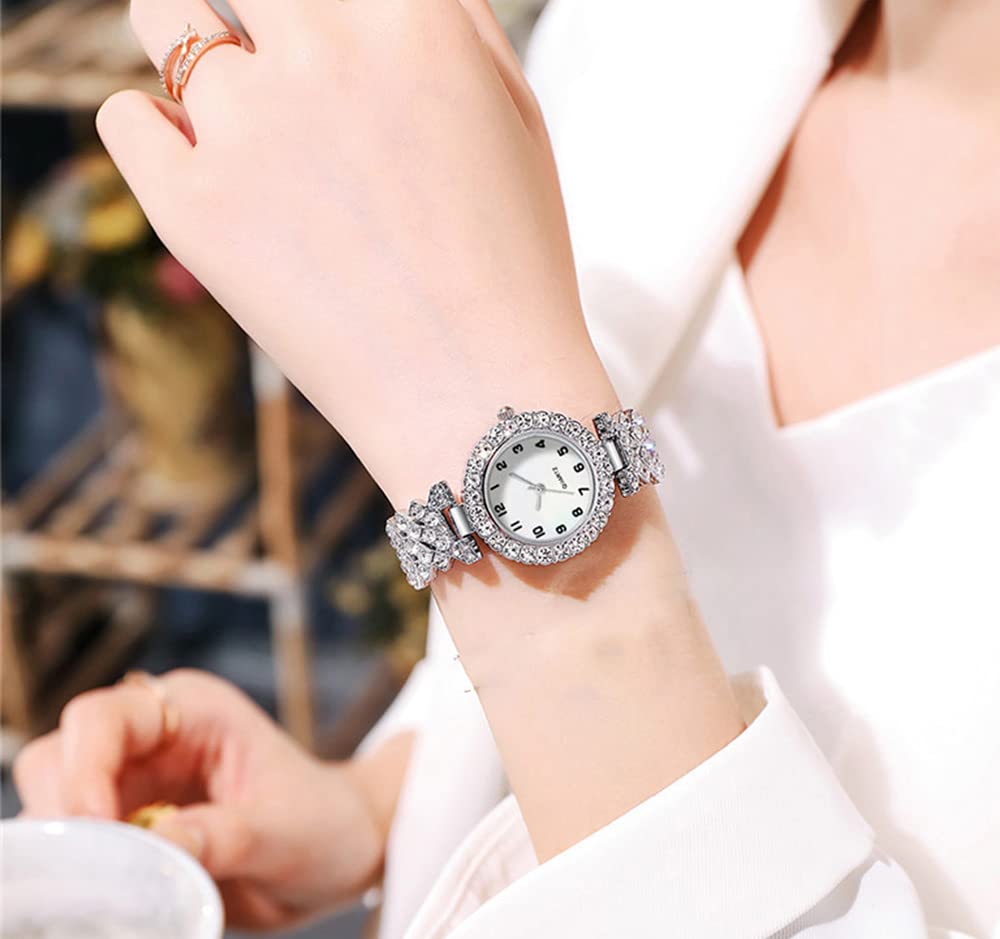 ADSBIAOYE Luxury Women Wrist Watches Diamond Bracelet Watch Fashion Casual Quartz Watch Ladies Watch