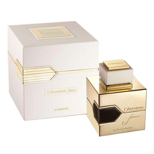 L'aventure by Al Haramain Eau De Parfum Spray 3.3 oz, Femme White