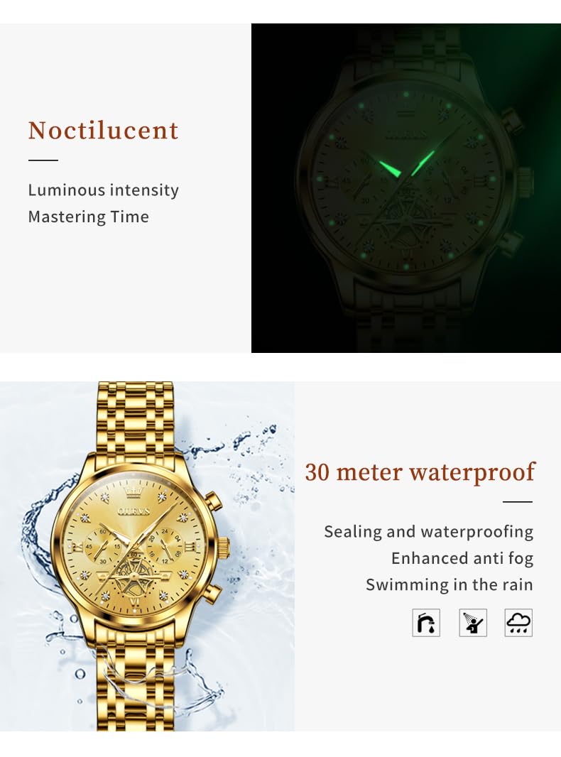 OLEVS Watch Women Silver Watches for Women Luxury for Small Wrists Dress Stainless Steel Women's Wrist Watches Easy to Read Reloj para Mujer Black/Blue/Gold/Green/Pink/Purple