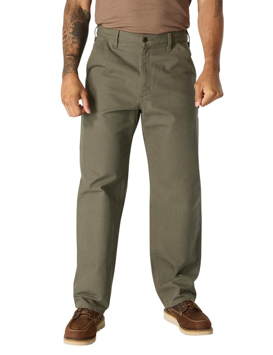 Carhartt Men's Loose Straight Washed Duck Dungaree, Midnight, W34 x L34