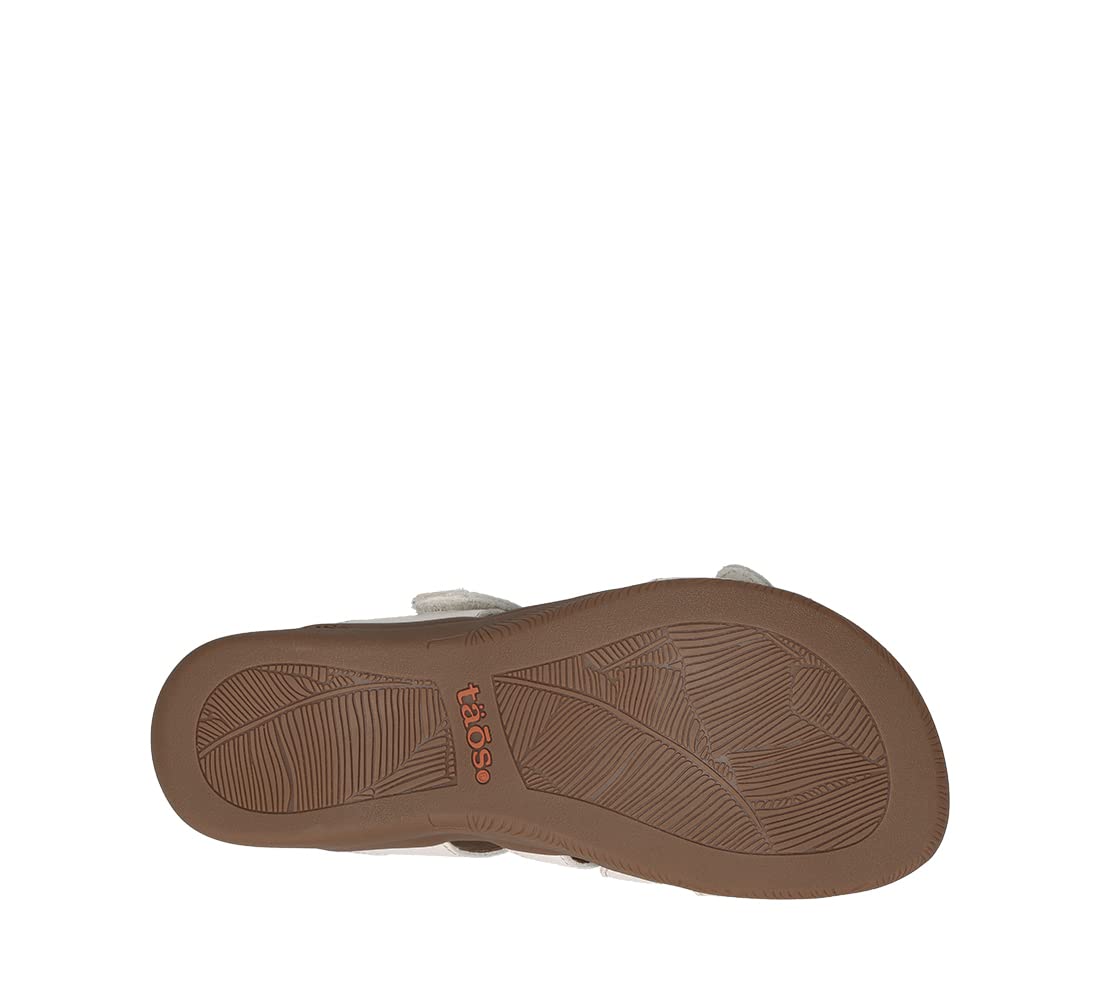 Taos Double U Premium Leather Women’s Sandal - Stylish Adjustable Strap Design with Arch Support, Cooling Gel Padding for All-Day Enjoyment and Walking Comfort