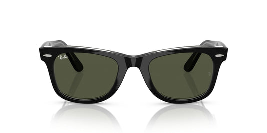 Ray-Ban RB2140 Original Wayfarer Square Sunglasses, Black/G-15 Green, 54 mmRay-Ban RB2140 Original Wayfarer Square Sunglasses, Black/G-15 Green, 54 mm