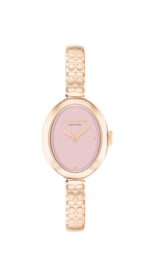 Coach Sammy Women's 2H Quartz Watch - Jewelry-Inspired Bangle Watch - Modern and Elegant Everyday Timepiece - Gift for Her