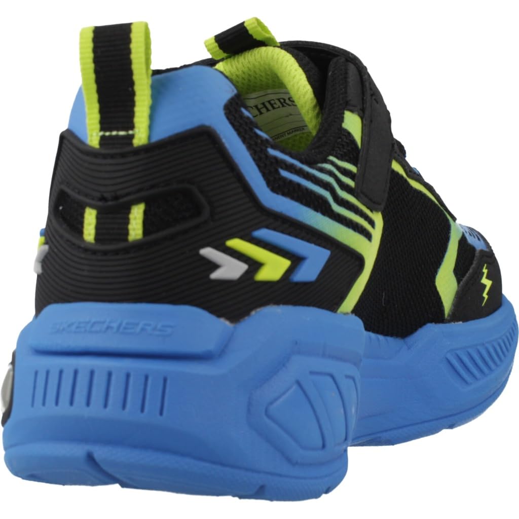 Skechers Boys' Light Storm 3, Silver/Black, 11 Little KidSkechers Boys' Light Storm 3, Silver/Black, 11 Little Kid
