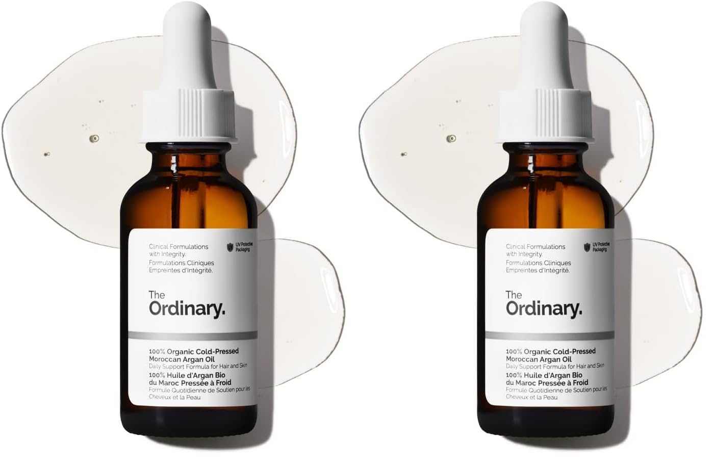 The Ordinary 100% Organic Cold-Pressed Moroccan Argan Oil, Nourishing and Hydrating Treatment for Skin & Hair, 1 Fl Oz