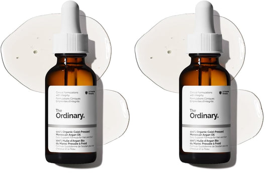 The Ordinary 100% Organic Cold-Pressed Moroccan Argan Oil, Nourishing and Hydrating Treatment for Skin & Hair, 1 Fl Oz