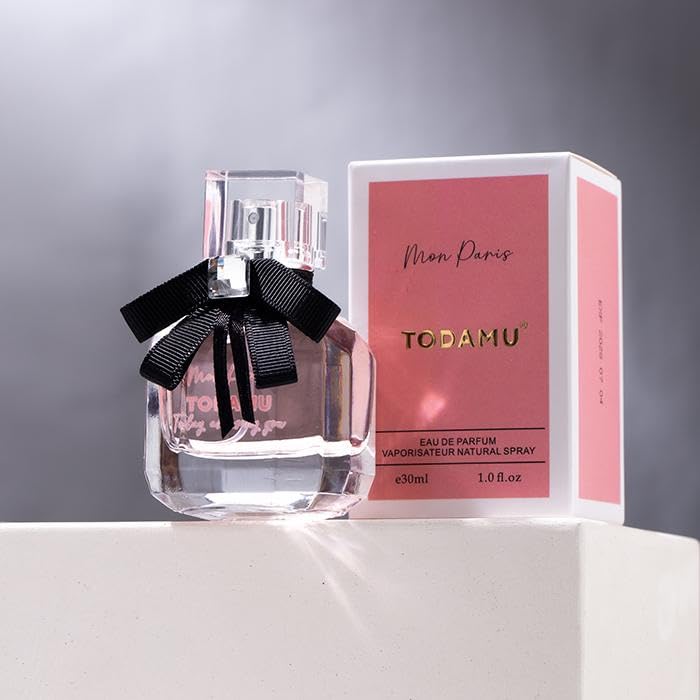 Mon Paris Perfume – 30ML Long Lasting Fragrance, Designer-Inspired Floral Fruity Scent, Portable Perfume for Women & Men