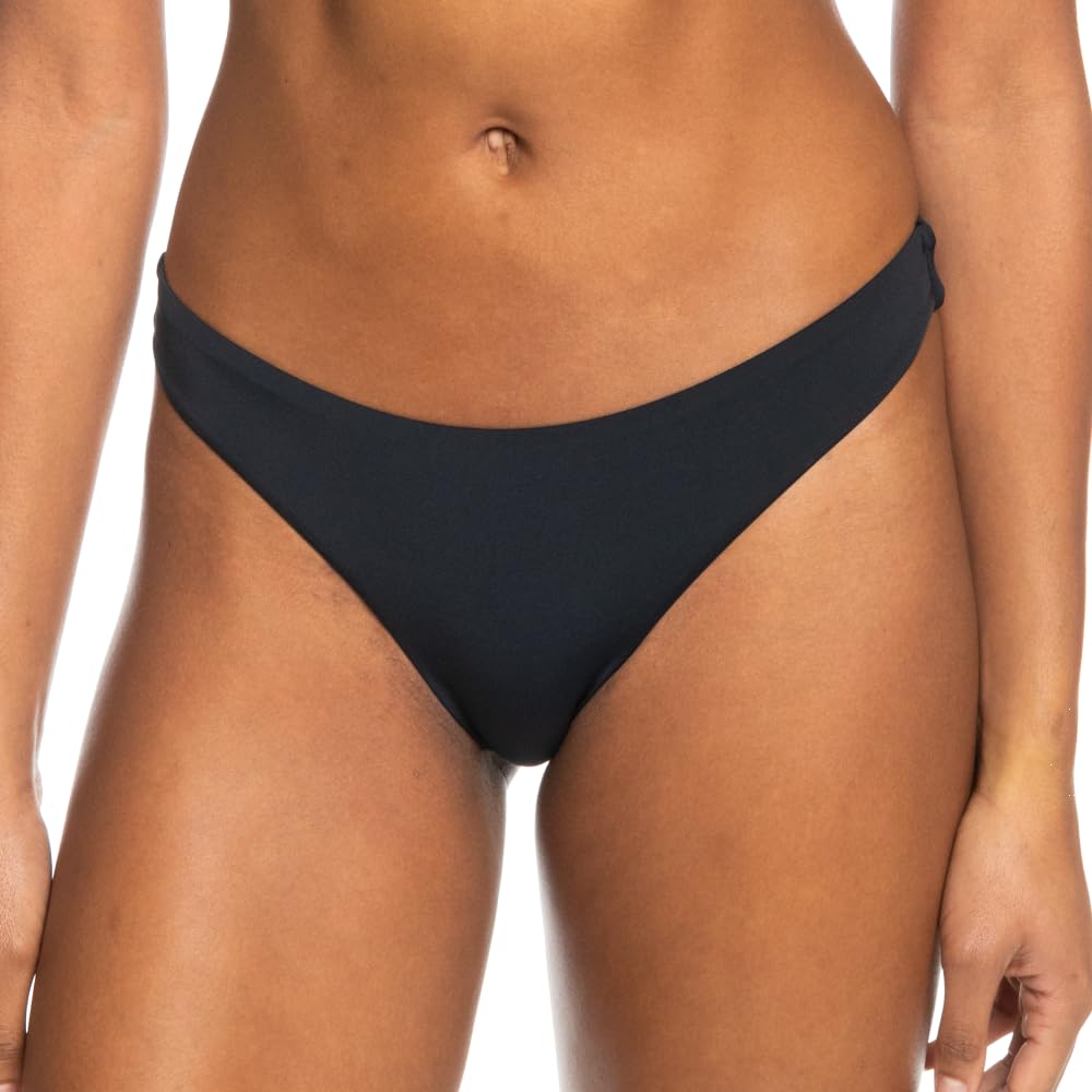 Roxy Women's Cheeky Hipster Bikini Bottoms â€“ UPF 50+, Quick-Dry, Stretch Swimsuit Bottoms for Beach, Pool, Surf, Swim, Resort Wear, Pink, Large
