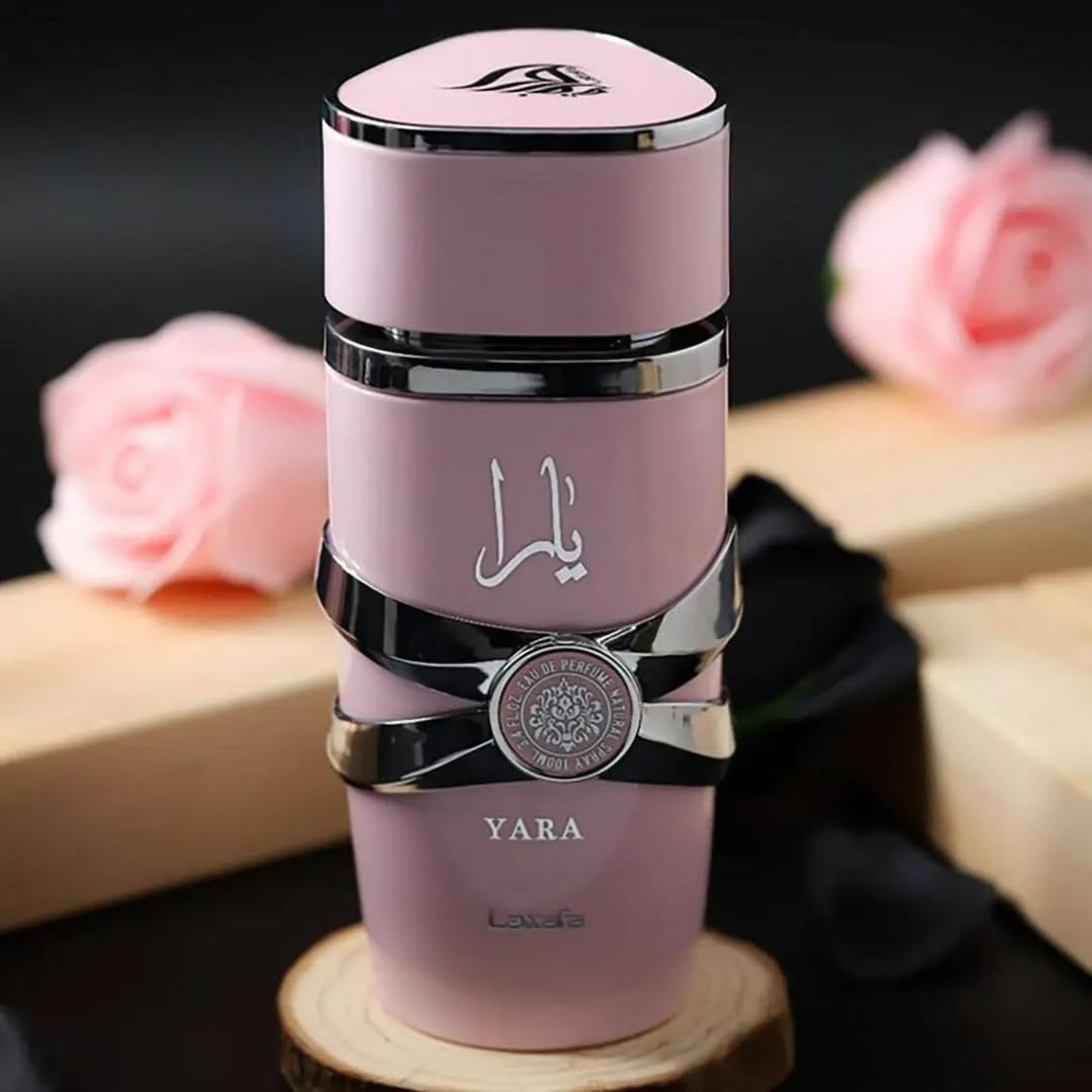 Lattafa Yara Tous - Tropical, Fruity, Floral, Vanilla - Eau de Parfum Long-Lasting Fragrance for Women, 3.40 Ounce / 100 ml