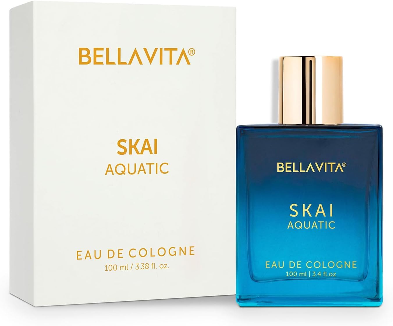 Bellavita Luxury Honey Oud Eau de Parfum | 100 ml (3.4 fl.oz.) | Perfume for Men and Women | Sweet Honey, Bergamot, Oud, and Amber Notes | Women's Day Special