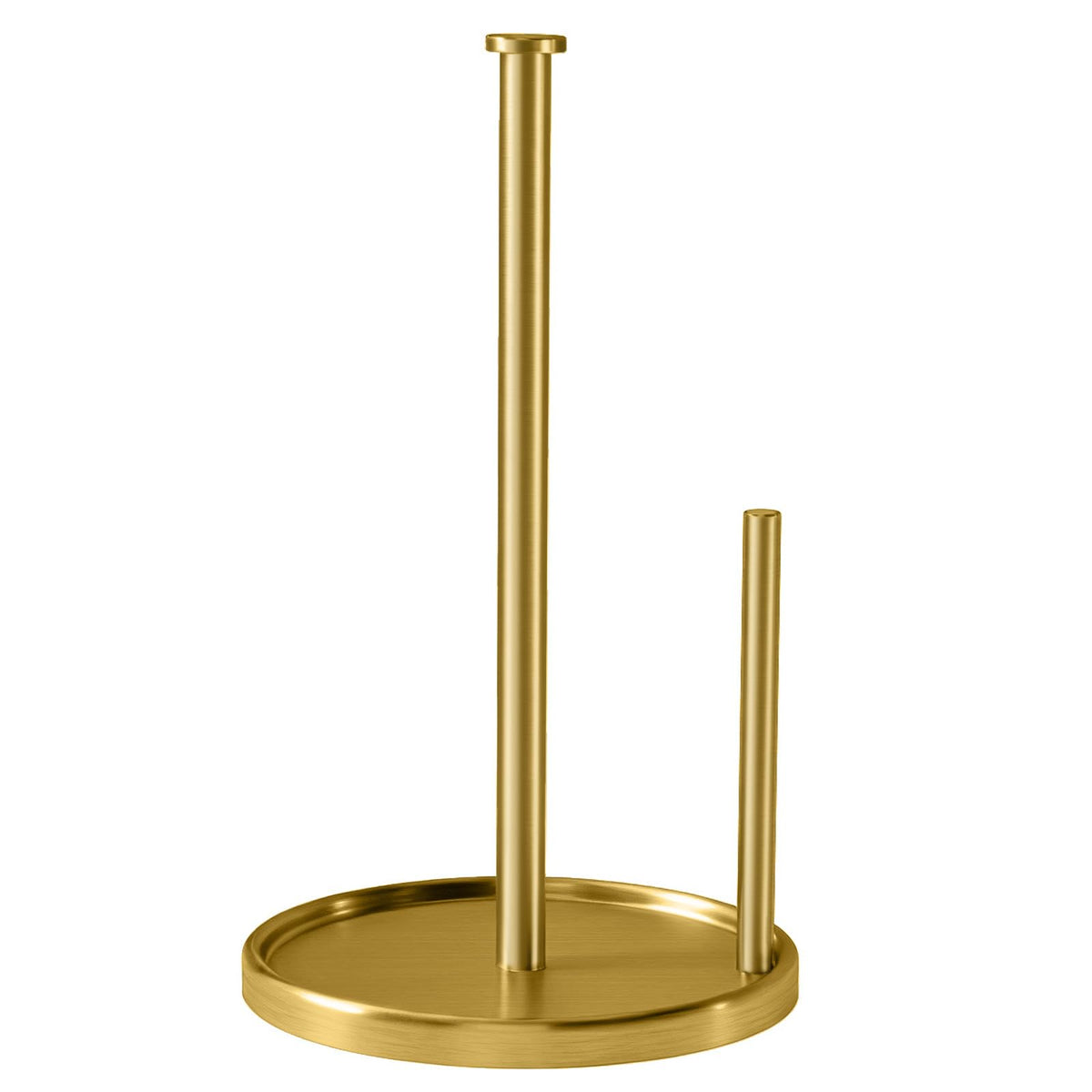 Paper Towel Holder Countertop with Anti Slip Weighted Base