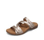 Taos Double U Premium Leather Women’s Sandal - Stylish Adjustable Strap Design with Arch Support, Cooling Gel Padding for All-Day Enjoyment and Walking Comfort