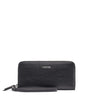 Calvin Klein Women's Key Item Saffiano Continental Zip Around Wallet With Wristlet Strap