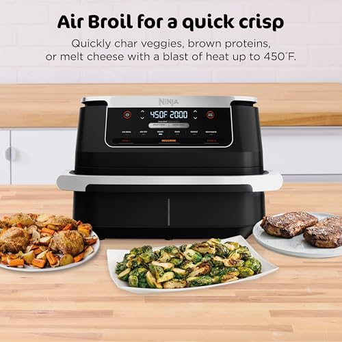 Ninja | Air Fryer | Finish Cooking Multiple Foods at the Same Time