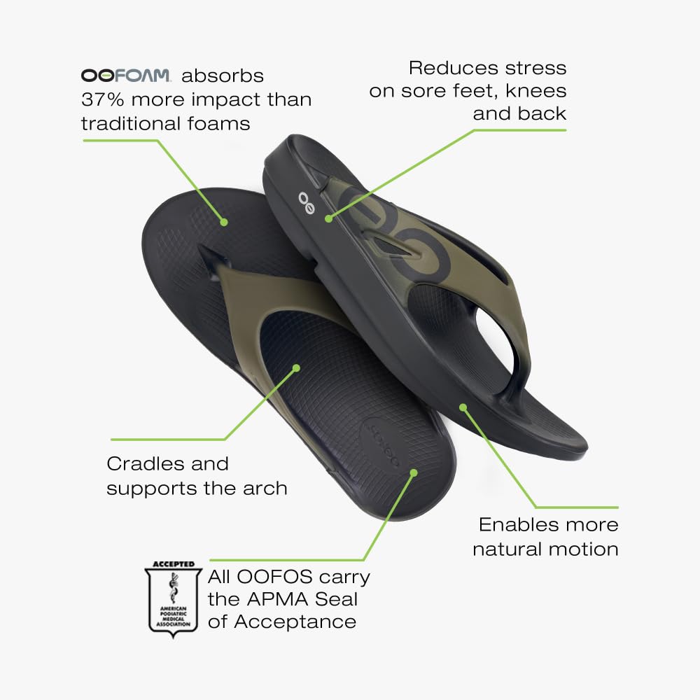 OOFOS OOriginal Sport Recovery Sandal, Graphite - Women’s Size 11, Men’s Size 9OOFOS OOriginal Sport Recovery Sandal, Graphite - Women’s Size 11, Men’s Size 9