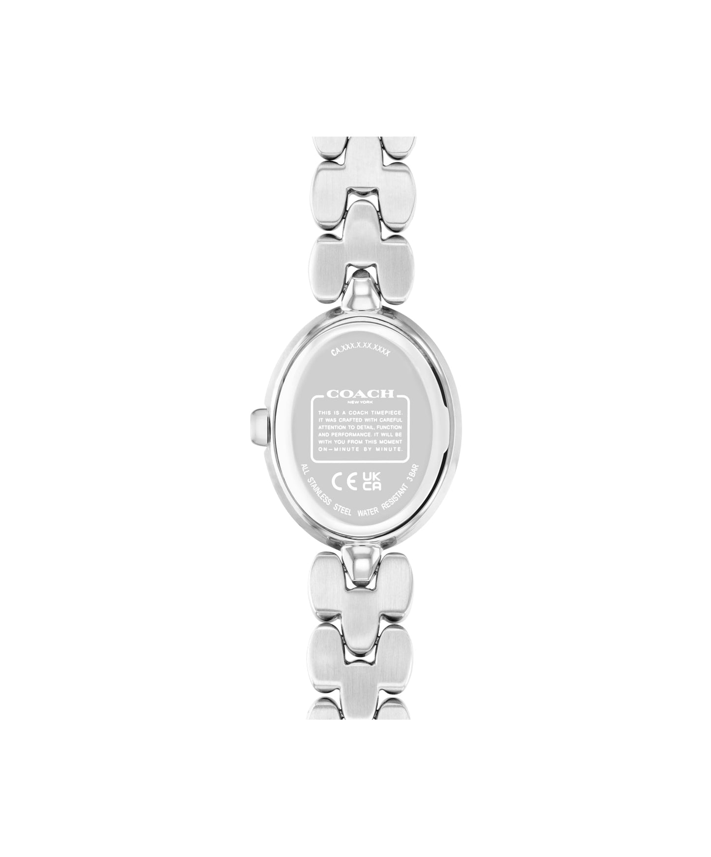 COACH Women's Sammy 2H Quartz Bracelet Watch, 22.5mm Petite Oval Case, Premium Fashion, Everyday Wear - Gift for Her