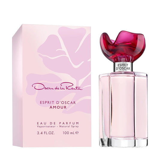 Oscar de la Renta Esprit D'Oscar Amour Eau de Parfum Perfume Spray for Women, 3.4 Fl. Oz.