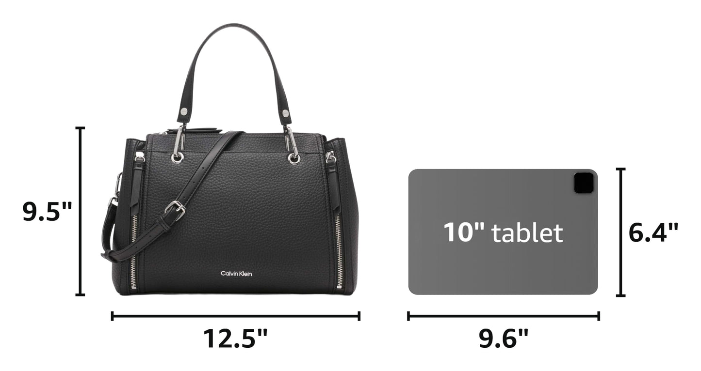 Calvin Klein Bubble Lamb Novelty Organization Satchel