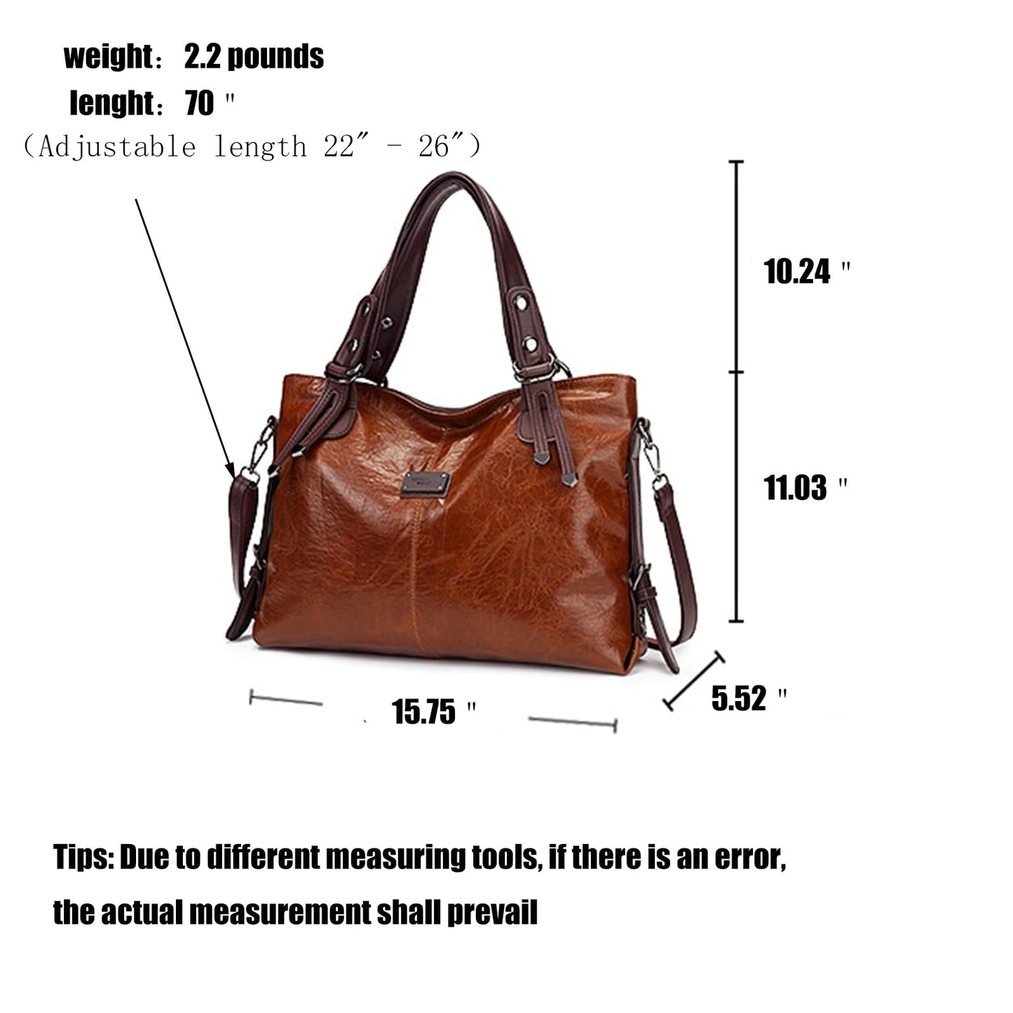 Handbags and Purses for women Vegan Leather Tote Bag for Women Satchel Shoulder Bags Travel Purse with Compartments