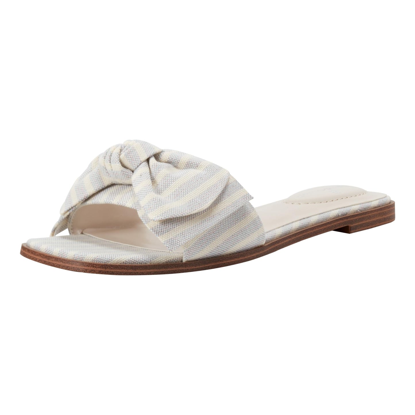 Bandolino Women's Violeta Sandal, Light Blue Stripe Multi 451, 8.5Bandolino Women's Violeta Sandal, Light Blue Stripe Multi 451, 8.5