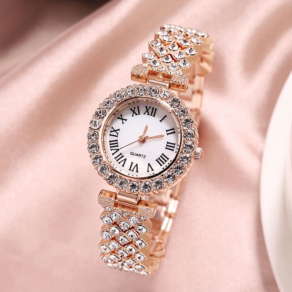 ADSBIAOYE Luxury Women Wrist Watches Diamond Bracelet Watch Fashion Casual Quartz Watch Ladies Watch
