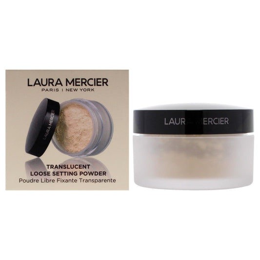Laura Mercier Translucent Loose Setting Powder, 24HR Shine Control, Soft Matte Finish, Long-Lasting Wear, Normal to Oily Skin, 4 Shades for Virtually All Skin Tones, Artistry Icons Set