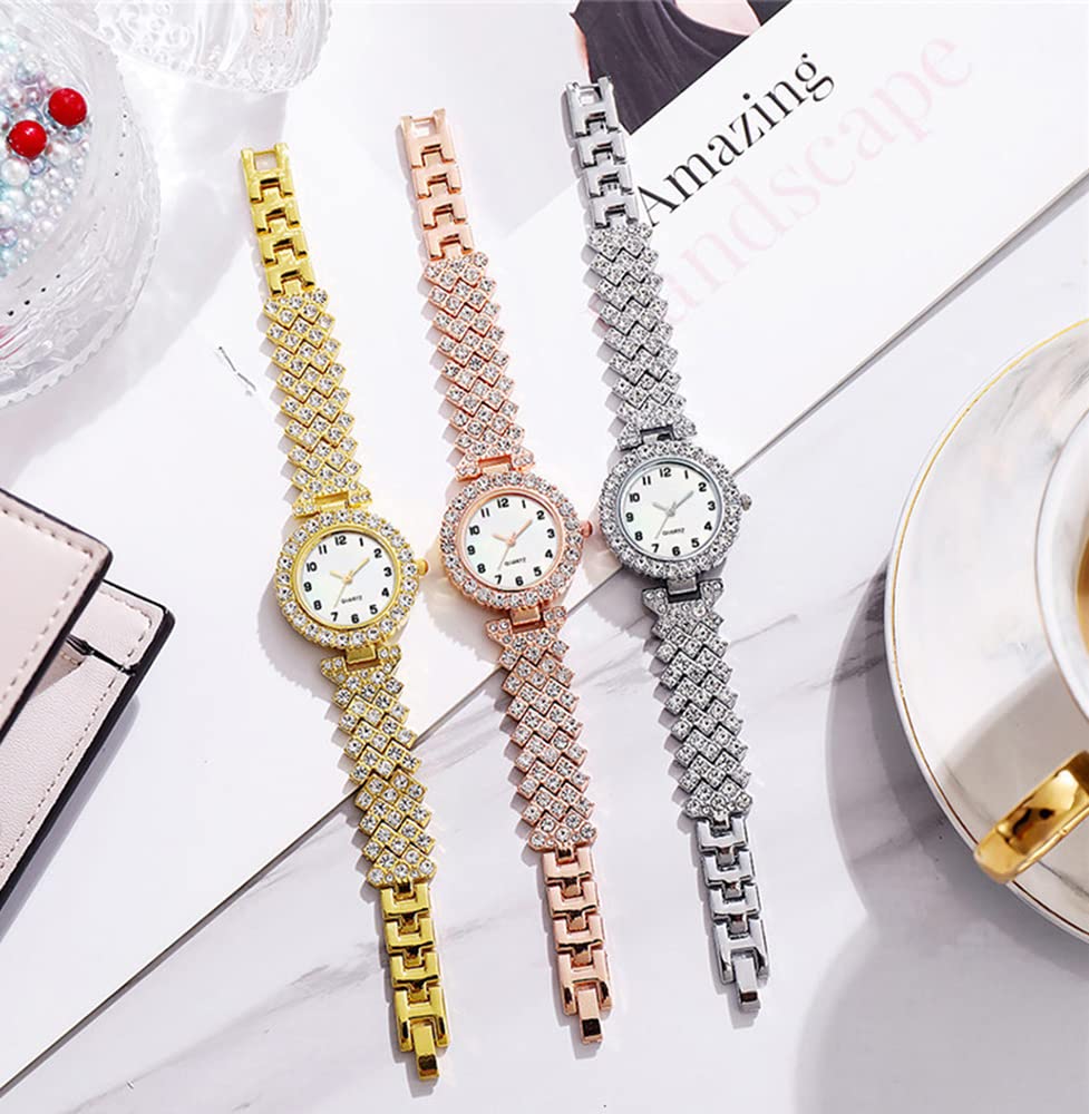 ADSBIAOYE Luxury Women Wrist Watches Diamond Bracelet Watch Fashion Casual Quartz Watch Ladies Watch